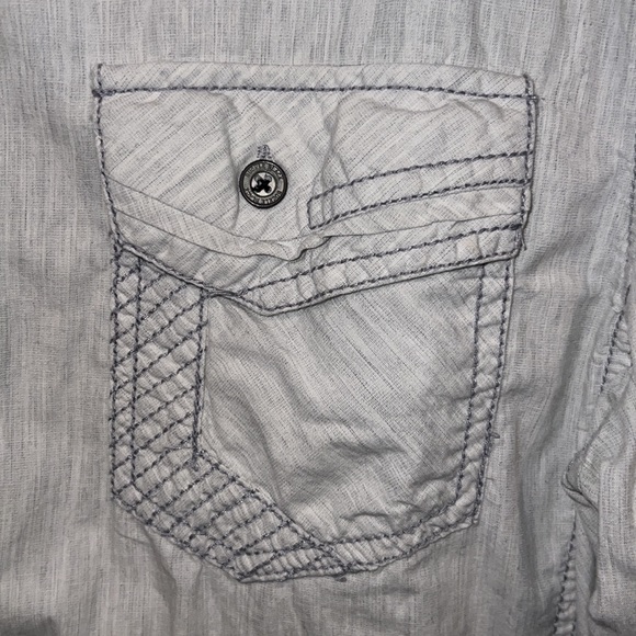 Buckle Black Label Mens Long Sleeve Button Down - Picture 3 of 7